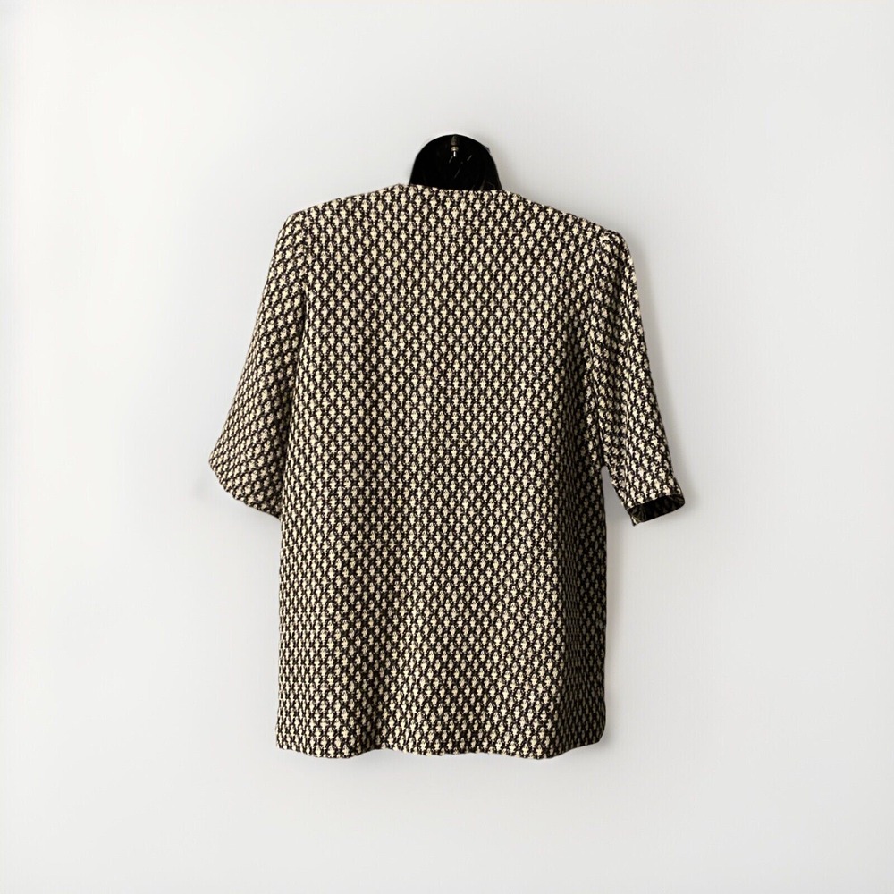 Norm Thomson Womens Wool Blazer Jacket Hidden Hook & Eye Closure NWT - Picture 2 of 7